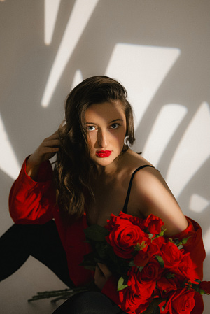 Фотосессия с розами